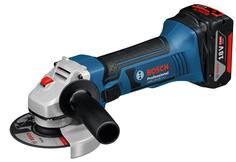 УШМ (болгарка) BOSCH GWS 18-125 V-LI (0615990L6G), 1Х40Ач + ЗУ GAL18-V40