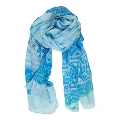 Палантин женский JANES STORY JS-005-70 голубой