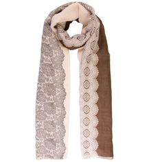 Палантин женский JANES STORY J1605S35-73 коричневый