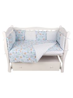 Бортик в кроватку AmaroBaby Мечтатель, поплин, 12 предметов