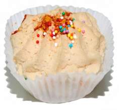 Пена твердая ChocoLatte Фиеста для ванн с маслами лемонграсса и ванили, 80 г