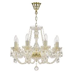Люстра хрустальная 101/8/165 G Bohemia Ivele Crystal