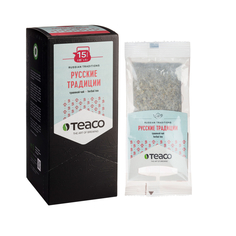 TeaCo Пакетированный травяной чай на чайник "Русские традиции" TEACO, 20 пак. по 4 г