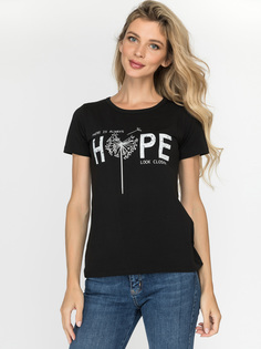 Футболка женская DAIROS GD69300824 черная XS