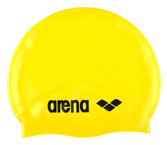 Шапочка для плавания Arena Classic Silicone Cap 35 yellow/black