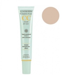 Тональное средство для глаз Coverderm CC Cream For Eyes 12 в 1 Soft Brown SPF15