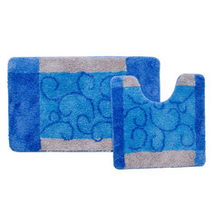 Набор ковриков для ванной комнаты Milardo Fine Lace 50х80, 50х50 см