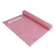 Коврик для йоги и фитнеса Atemi "AYM01P", ПВХ, 173х61х0,3 см, розовый