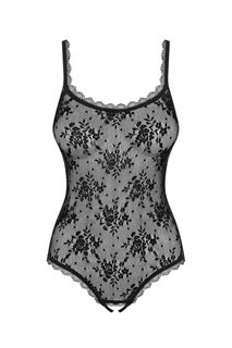 Пикантное боди Behindy, черный, L-XL, Obsessive