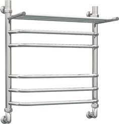 Водяной полотенцесушитель Роснерж трапеция L108110 60x40 с полкой