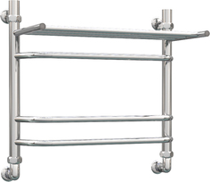 Водяной полотенцесушитель Роснерж трапеция L108110 50x40 с полкой