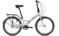 Велосипед Forward Enigma 24 3.0 2020 One Size silver/white