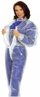 Комбинезон дождевой Sparco 00239T0XS T1, прозрачный, XS