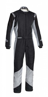Комбинезон для автоспорта GRIP RS-4, FIA, чёрный/серый, р-р 56 Sparco 001127556NRGR