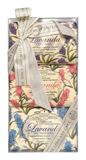 Косметическое мыло Nesti Dante Lavanda Gift Kit 3*150 г