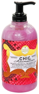 Жидкое мыло Nesti Dante Chic Animalier Red Liquid Soap 500 мл