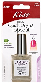 Средство для быстрой сушки лака KISS Quick Drying Topcoat, 13 мл