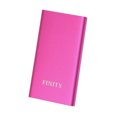 Внешний аккумулятор Finity Portable Battery Charger Pink 5000 мАч
