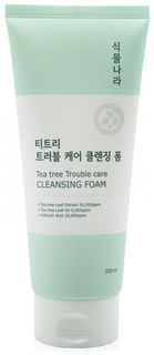 Пенка для умывания Shingmulnara Tea Tree Trouble Care Cleansing Foam 200 мл