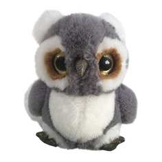 В дикой природе. Сова, 15 см игрушка мягкая A Btoys