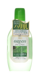 Увлажняющий лосьон для ухода за сухой кожей лица Meishoku Green Plus Aloe 170 мл