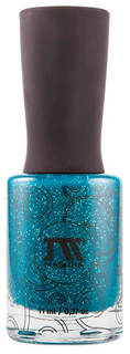 Лак для ногтей Masura Золотая коллекция Sparkle teal the end 11 мл