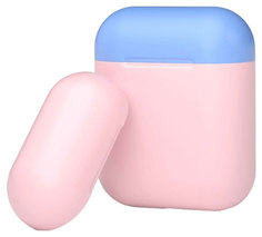 Чехол Deppa для Apple AirPods Pink/Blue (47023)