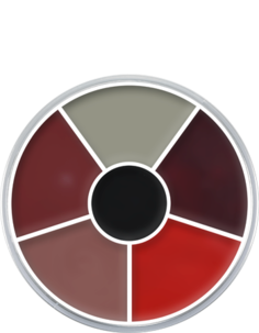 Набор грима на жировой основе, 30 гр./Kryolan/1306-Burn-Injury