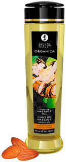 Массажное масло Shunga Organica с ароматом миндаля 240 мл