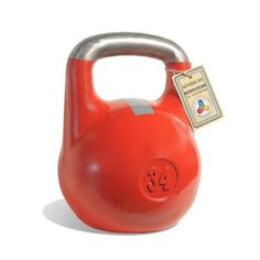 Гиря цельнолитая Titan Чемпионская 34 кг