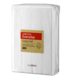 Спонжи косметические из 100% хлопка THE SAEM Care Plus Everyday Cotton Puff 1200шт