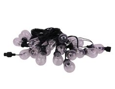 Новогодняя электрическая гирлянда Rich LED RL-i10*0.2-20S14-B/WW 10 м белый теплый