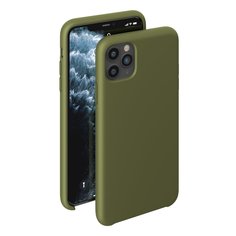 Чехол Deppa Liquid Silicone Case для Apple iPhone 11 Pro Max (Оливковый)
