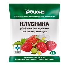 Органоминеральное удобрение Биона Клубника 0,05 кг Biona