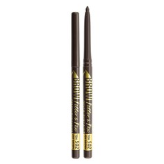 Механический карандаш для бровей luxvisage brow filler & fix тон 502 ash brown
