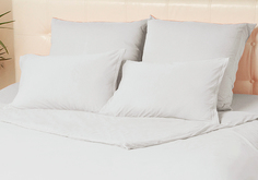 Комплект трикотажных наволочек Kupu-Kupu VIOLETT 50х70- 2 шт. KHV-57 голубой