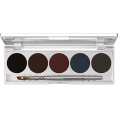 Подводка в палитре 5 цв./Cake Eye liner Set 5 colors 7,5 гр. (Цв: 1)/Kryolan/5329-1