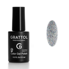 Grattol, Гель-лак Оpal Silver