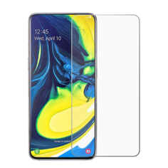 Стекло защитное Samsung Galaxy A80 / Самсунг А80 без рамки, сглаженные края, ASAHI GLASS Fine+
