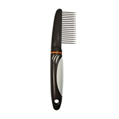 Расческа для животных TRIXIE Comb, с редким длинным зубом, пластиковая ручка, 22см