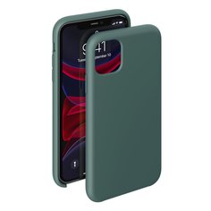 Чехол Deppa Liquid Silicone для iPhone 11 Pro Max Dark Green
