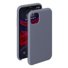 Чехол Deppa Liquid Silicone для iPhone 11 Pro Max Grey