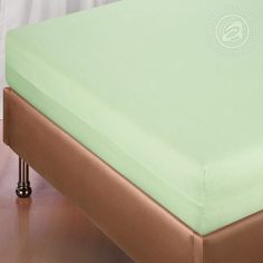 Простыня на резинке из поплина Свежесть 180х200х20 Артпостель