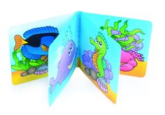 Книжка с пищалкой Canpol Рыбка, 6м+