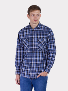 Рубашка мужская DAIROS GD81100409 синяя 48