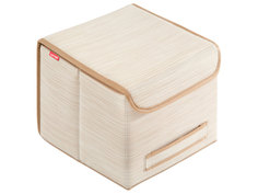 Коробка для хранения с крышкой Росика Коробка для хранения с крышкой 30х30х24см Белый