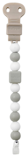 Держатель Nattou (Наттоу) для фиксации соски Pacifinder Lapidou grey-white 879323
