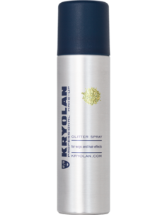Лак с блестками/Glitter Spray 150 мл. (Цв: Gold)/Kryolan/2255-Gold