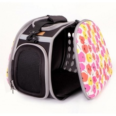 Сумка-переноска IBIYAYA 46x32см 342669 красный, желтый, розовый