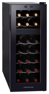 Винный шкаф Cellar Private CP021-2T Black